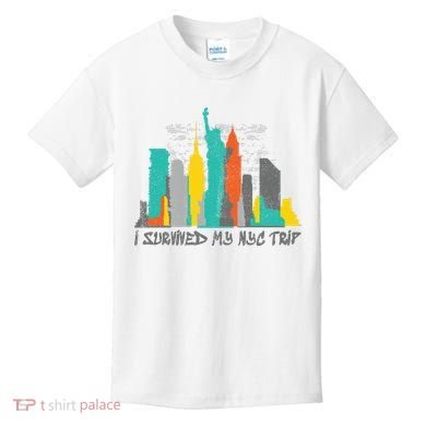 I Survived My Nyc Trip Kids T-Shirt