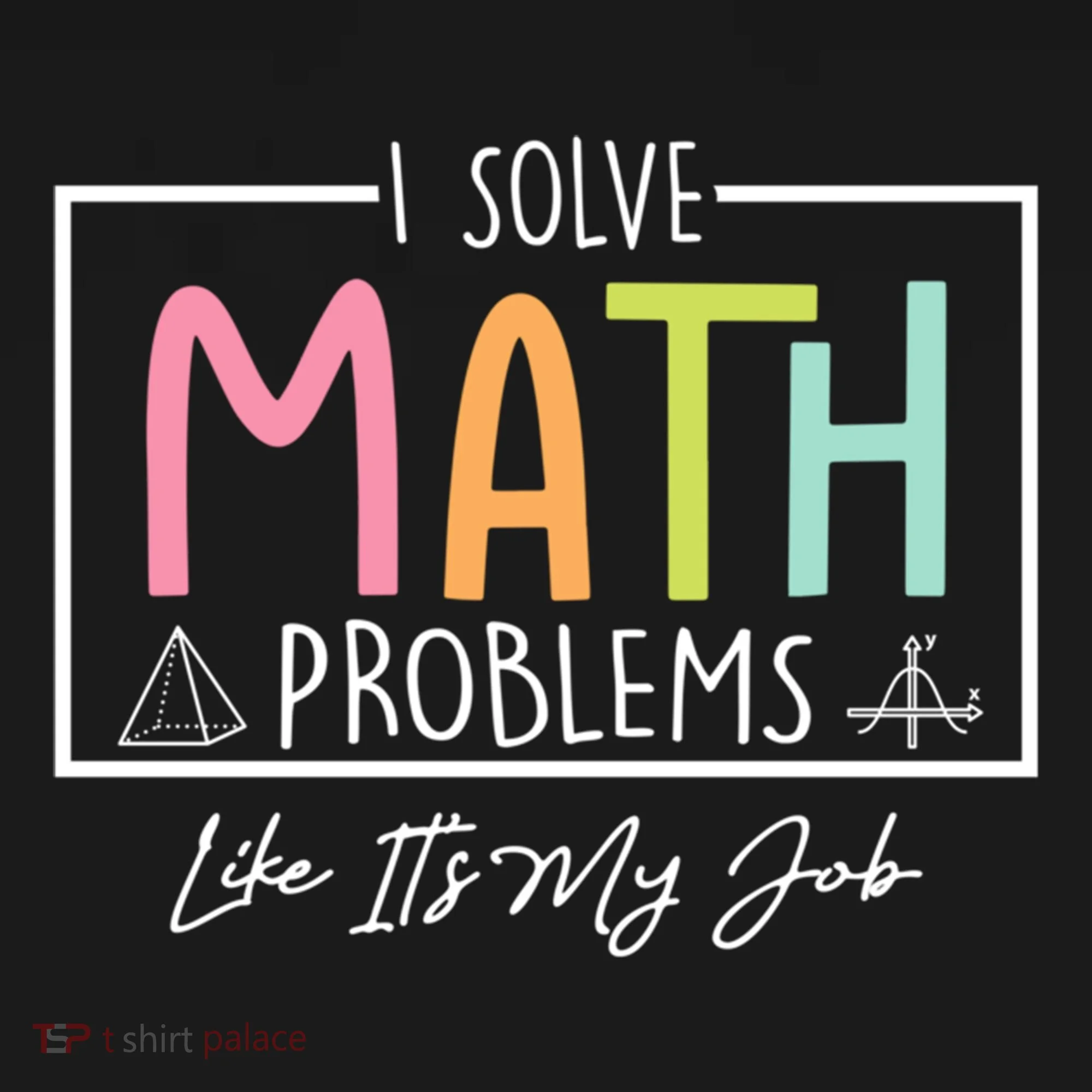 I Solve Math Problems Like ItS My Job Funny Back To School Gift Ornament