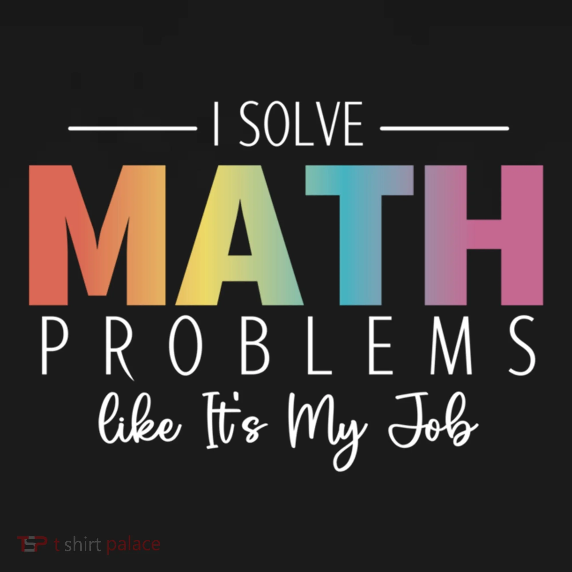 I Solve Math Problems Like ItS My Job Funny Back To School Gift Ornament