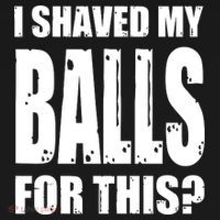 I Shaved My Balls For This Funny Adult Humor Raunchy Wild Women's Tank Top thumb 5