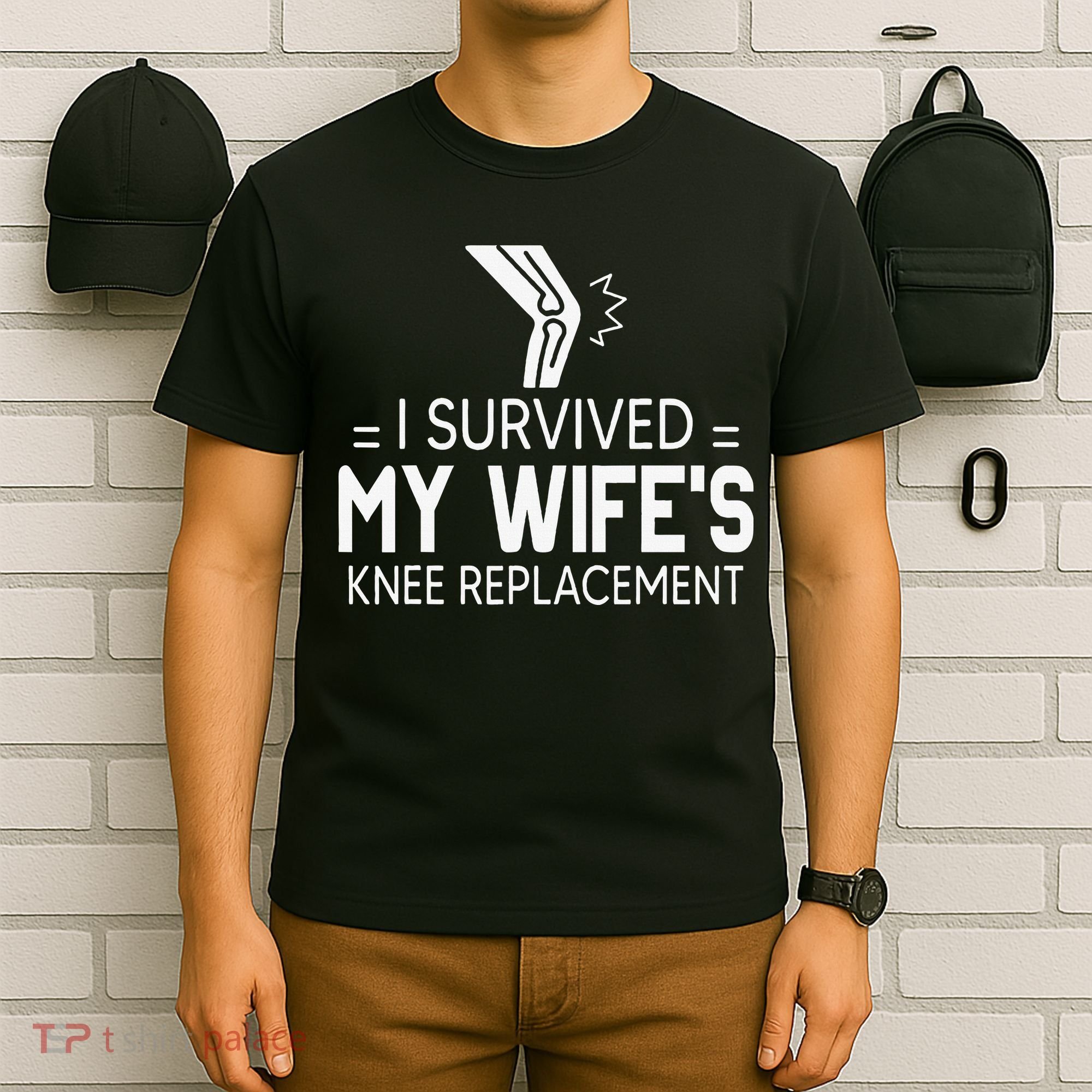 I Survived My Wife’S Knee Replacement T-Shirt