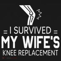 I Survived My Wife’S Knee Replacement Backpack thumb 2