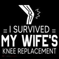 I Survived My Wife’S Knee Replacement Women's Hoodie thumb 2