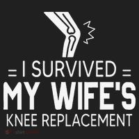 I Survived My Wife’S Knee Replacement Golf Towel thumb 3
