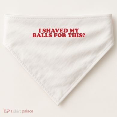 I Shaved My Balls For This USA-Made Doggie Bandana