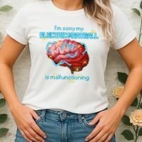 Im Sorry My Electric Meatball Is Malfunctioning Funny Brain Women's T-Shirt thumb 2