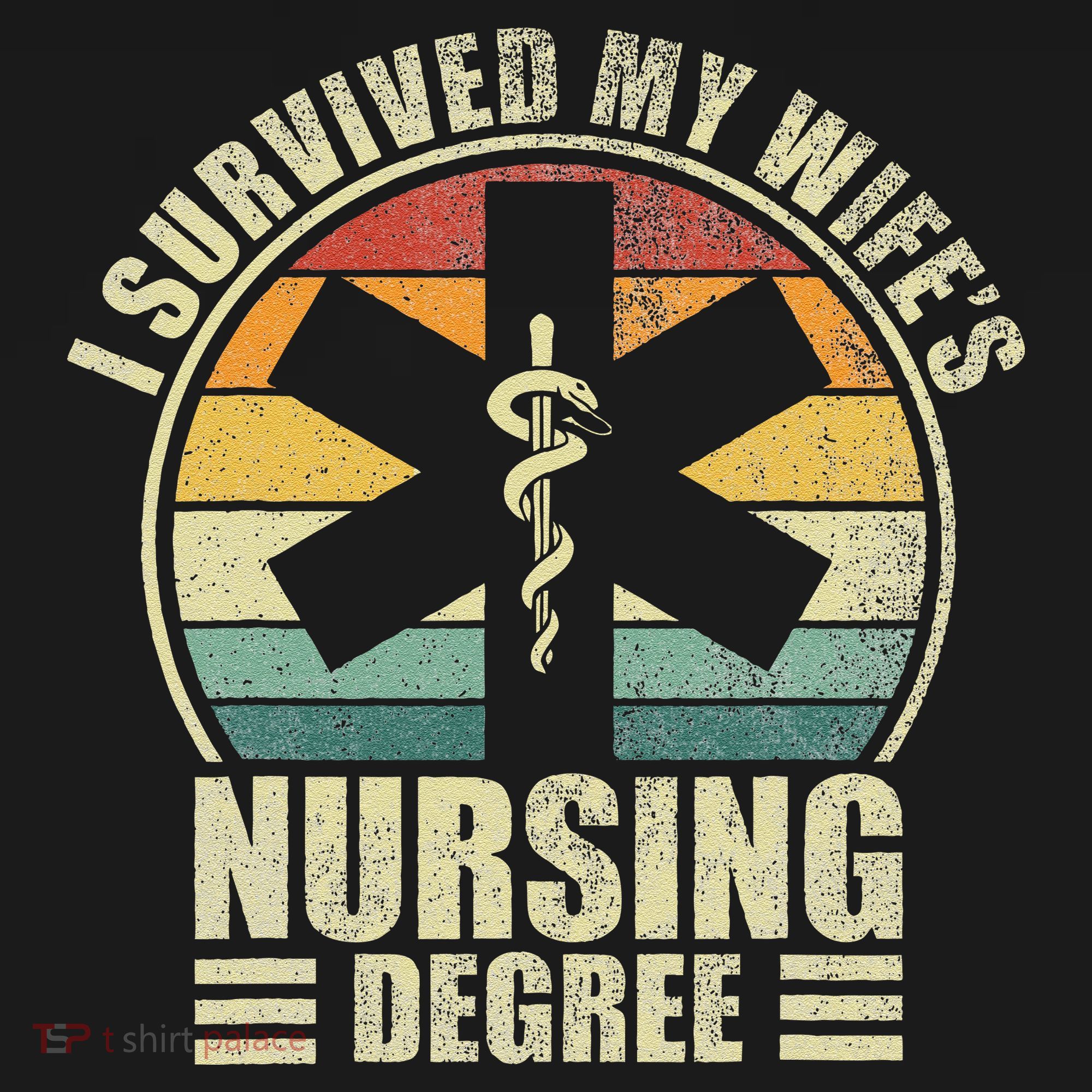 I Survived My WifeS Nursing Degree. Nursing Graduation Backpack