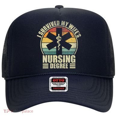 I Survived My WifeS Nursing Degree. Nursing Graduation Hat