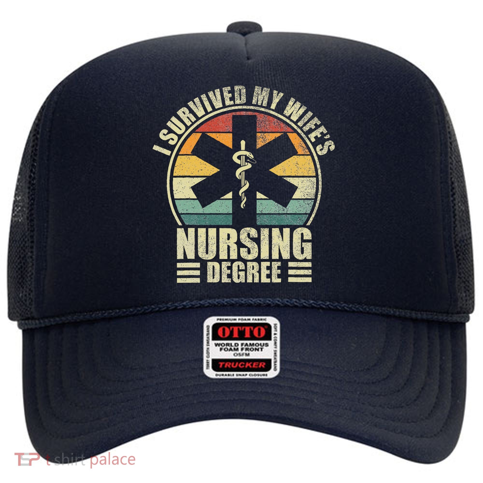 I Survived My WifeS Nursing Degree. Nursing Graduation Hat