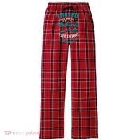 I Survived My HusbandS Training Schedule Triathlon Women's Flannel Plaid Pajama Pants thumb 0