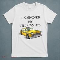 I Survived My Trip To New York City Funny Meme T-Shirt thumb 5