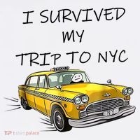 I Survived My Trip To New York City Funny Meme Women's Tank Top thumb 5