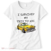 I Survived My Trip To New York City Funny Meme Women's T-Shirt thumb 0