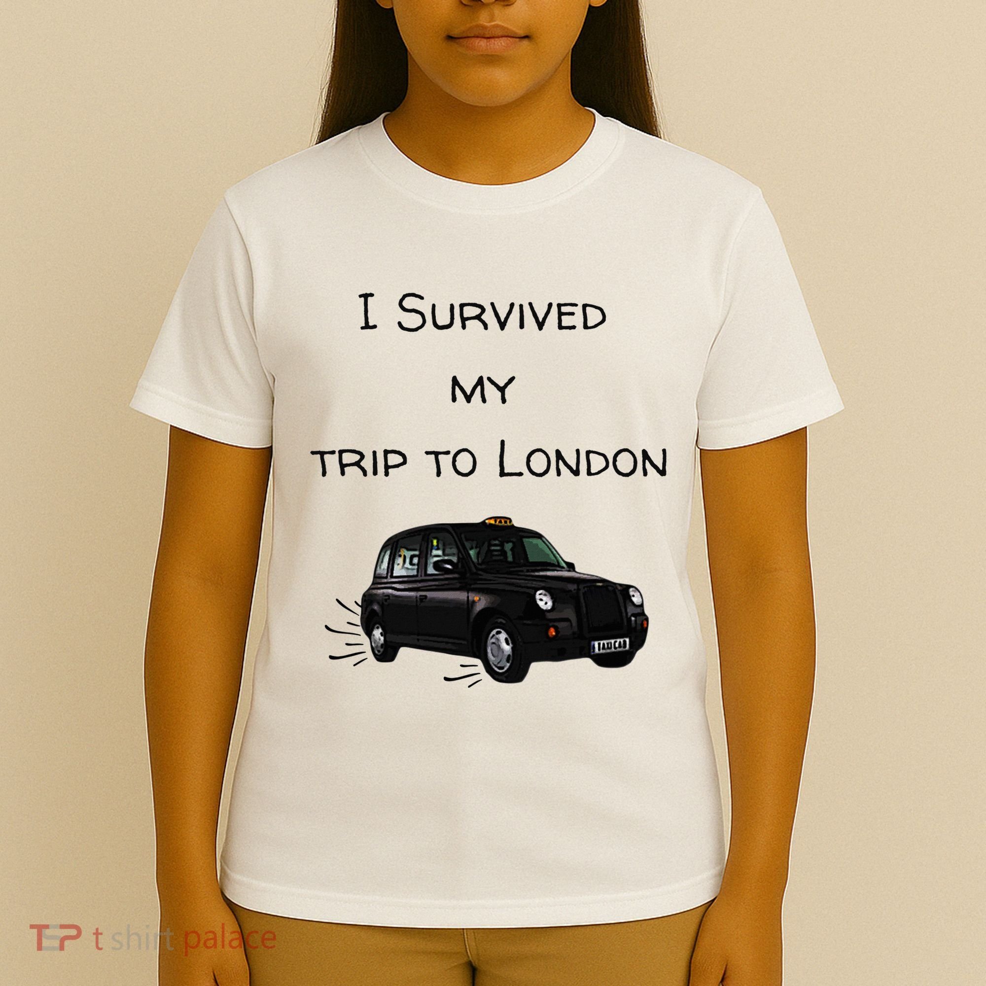 I Survived My Trip To London I Love Ldn London Black Cab T-Shirt