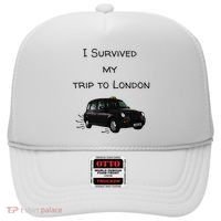 I Survived My Trip To London I Love Ldn London Black Cab Hat thumb 0