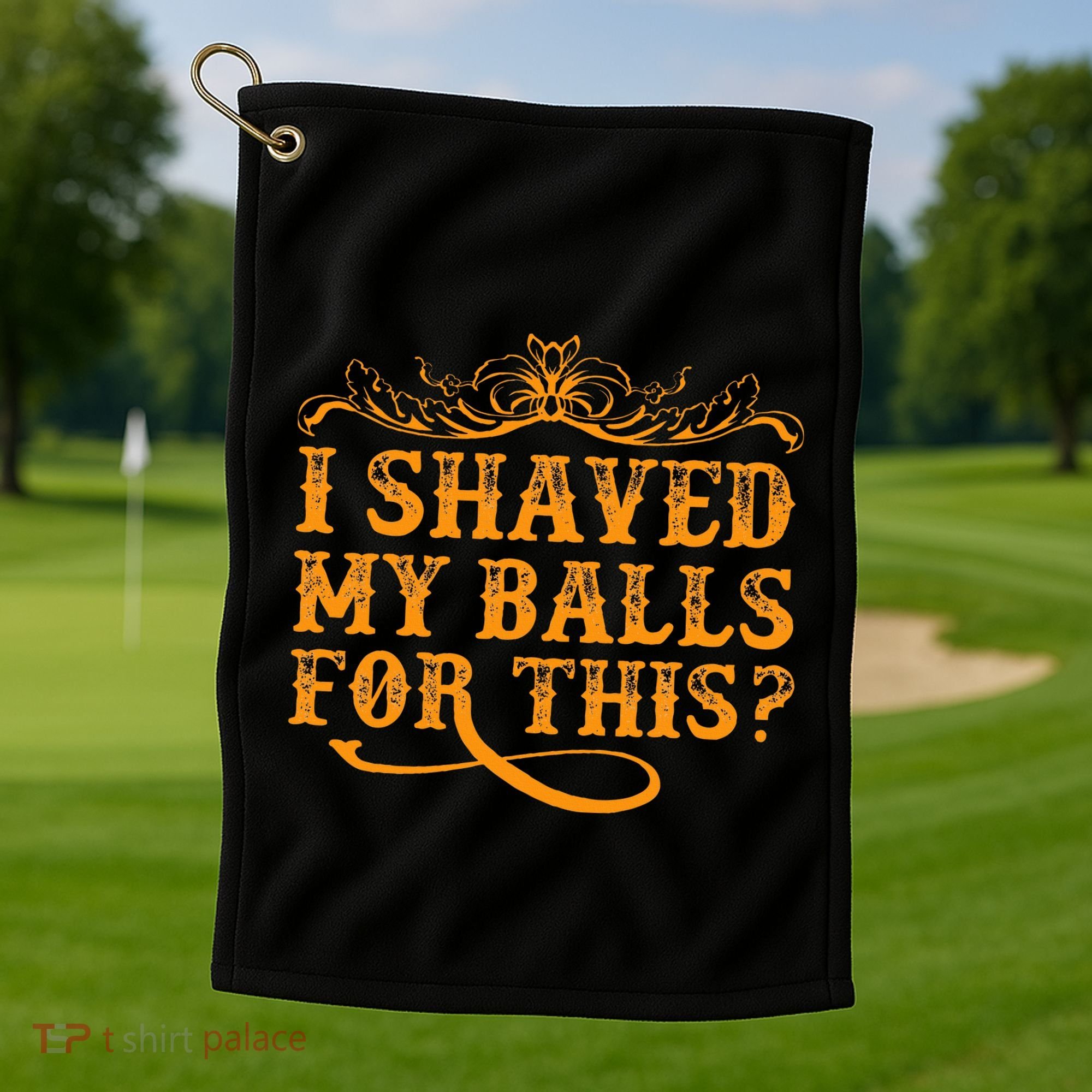 I Shaved My Balls For This Golf Towel