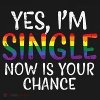 Im Single Now Is Your Chance Pride Month Lesbian Mousepad thumb 1