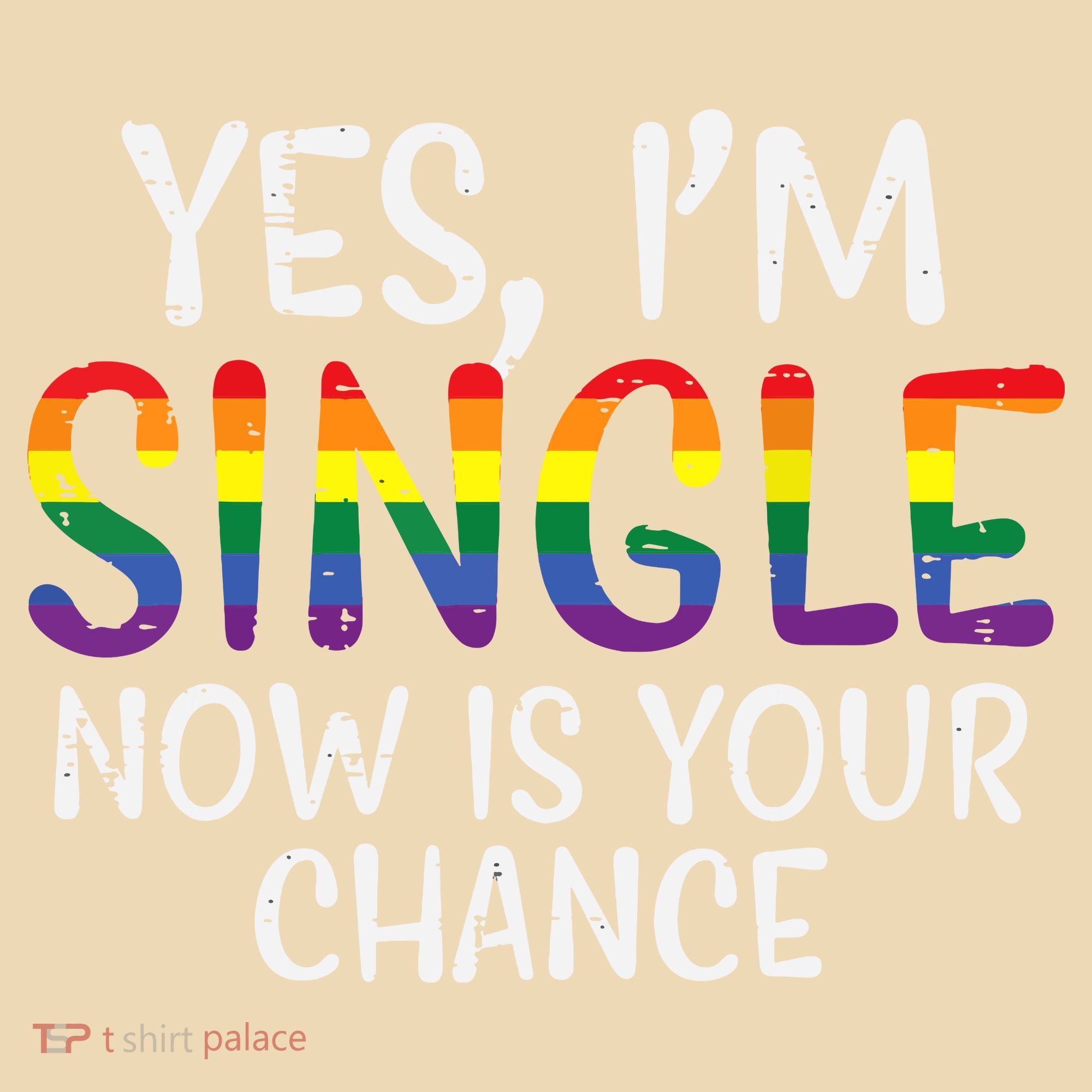 Im Single Now Is Your Chance Pride Month Lesbian Women's Tank Top