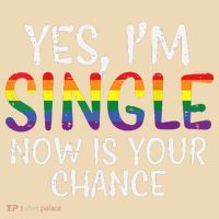 Im Single Now Is Your Chance Pride Month Lesbian Tote Bag thumb 4