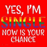 Im Single Now Is Your Chance Pride Month Lesbian Santa Hat thumb 1