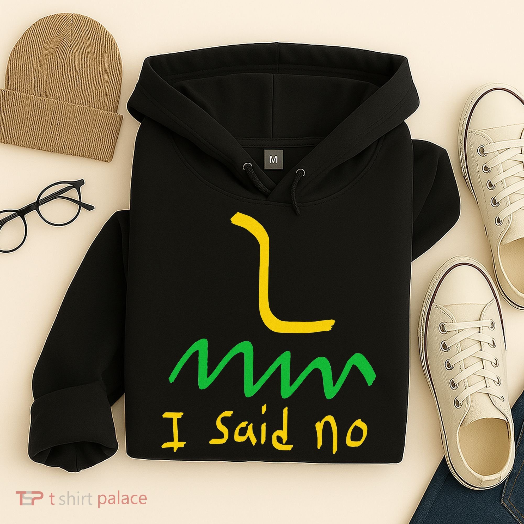 I Said No 1776 Conservative Libertarian Freedom Gadsden Flag Hoodie