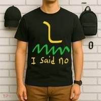 I Said No 1776 Conservative Libertarian Freedom Gadsden Flag T-Shirt thumb 6