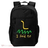 I Said No 1776 Conservative Libertarian Freedom Gadsden Flag Backpack thumb 0