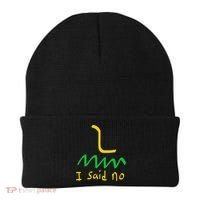I Said No 1776 Conservative Libertarian Freedom Gadsden Flag Beanie thumb 0