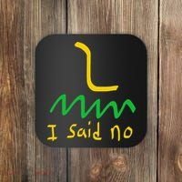 I Said No 1776 Conservative Libertarian Freedom Gadsden Flag Coaster thumb 0