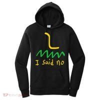 I Said No 1776 Conservative Libertarian Freedom Gadsden Flag Women's Hoodie thumb 0
