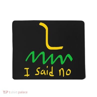 I Said No 1776 Conservative Libertarian Freedom Gadsden Flag Mousepad