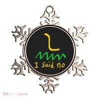 I Said No 1776 Conservative Libertarian Freedom Gadsden Flag Ornament thumb 0