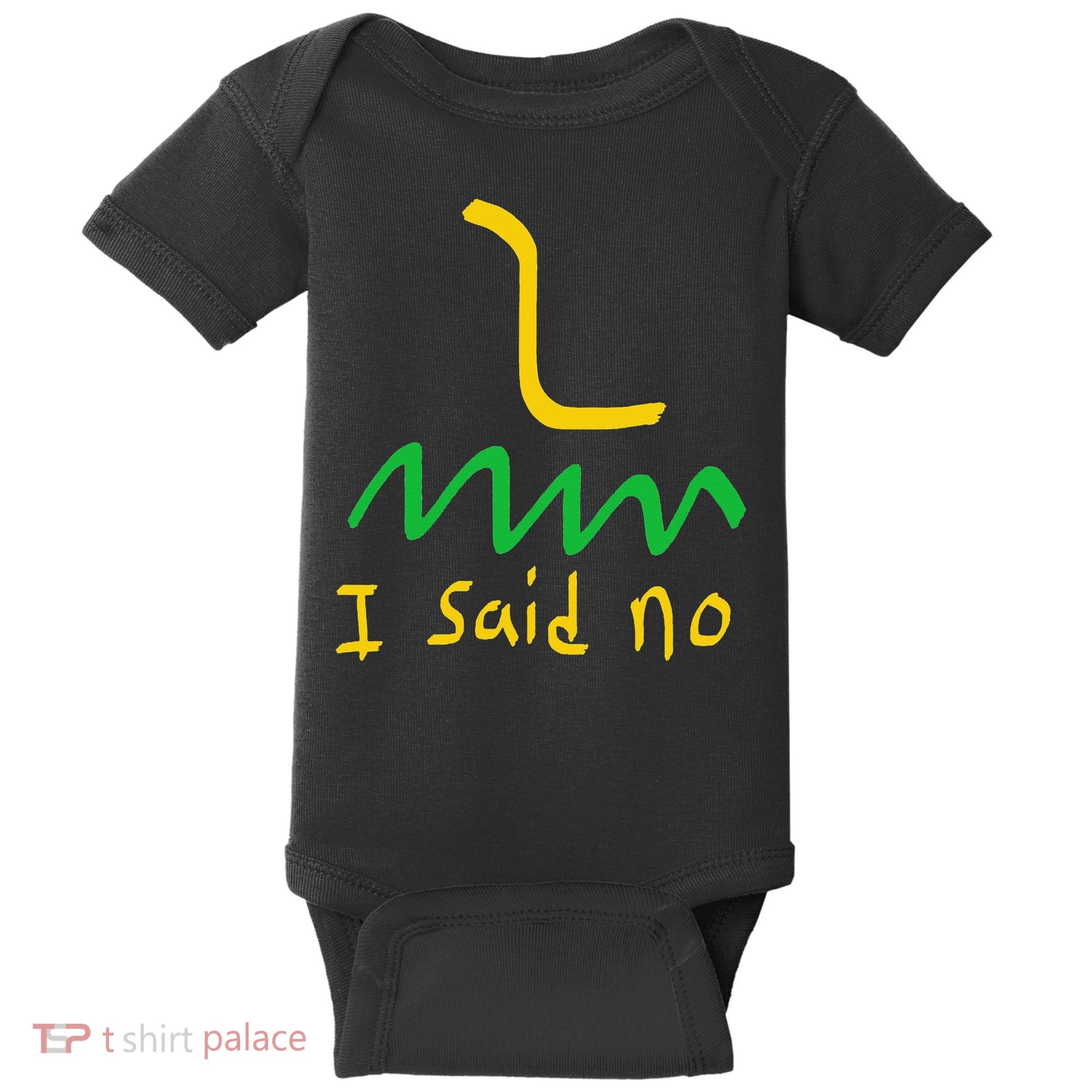 I Said No 1776 Conservative Libertarian Freedom Gadsden Flag Baby Bodysuit