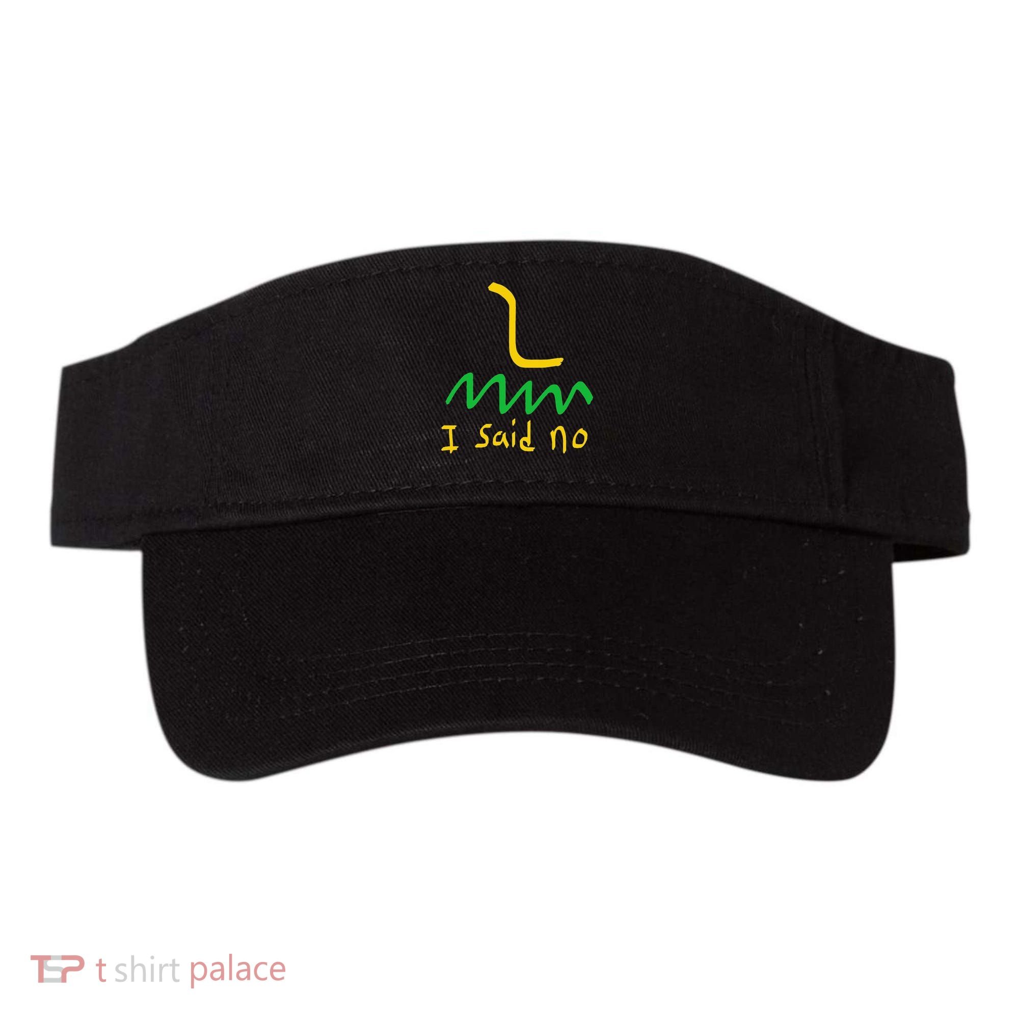 I Said No 1776 Conservative Libertarian Freedom Gadsden Flag Visor