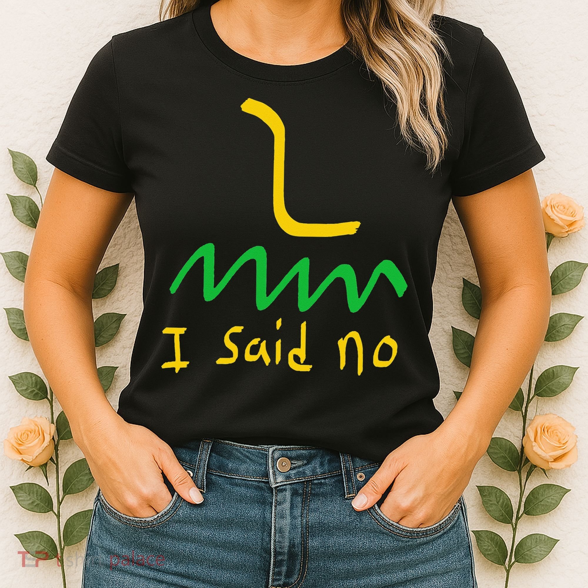 I Said No 1776 Conservative Libertarian Freedom Gadsden Flag Women's T-Shirt