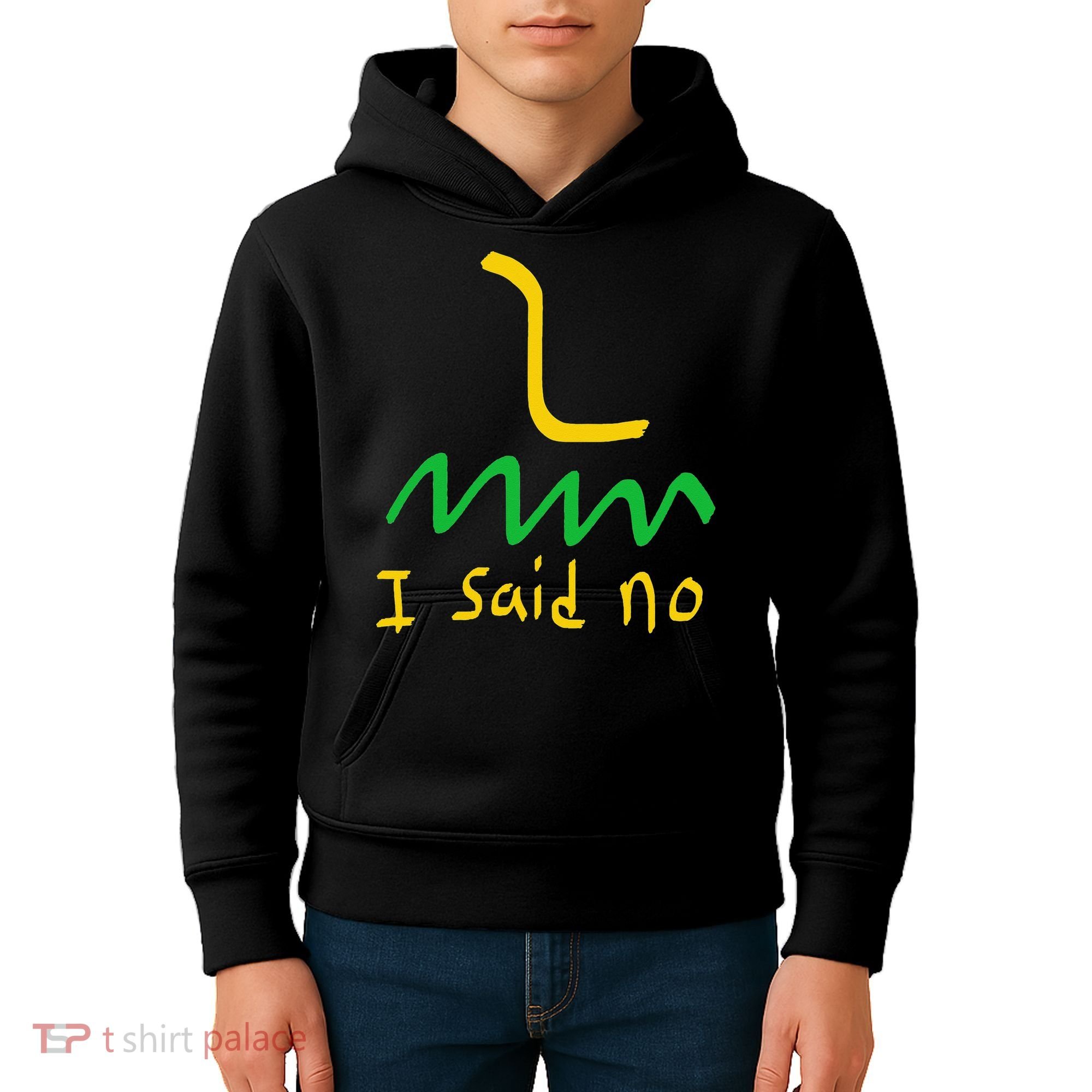 I Said No 1776 Conservative Libertarian Freedom Gadsden Flag Kids Hoodie