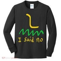 I Said No 1776 Conservative Libertarian Freedom Gadsden Flag Kids Long Sleeve Shirt thumb 0
