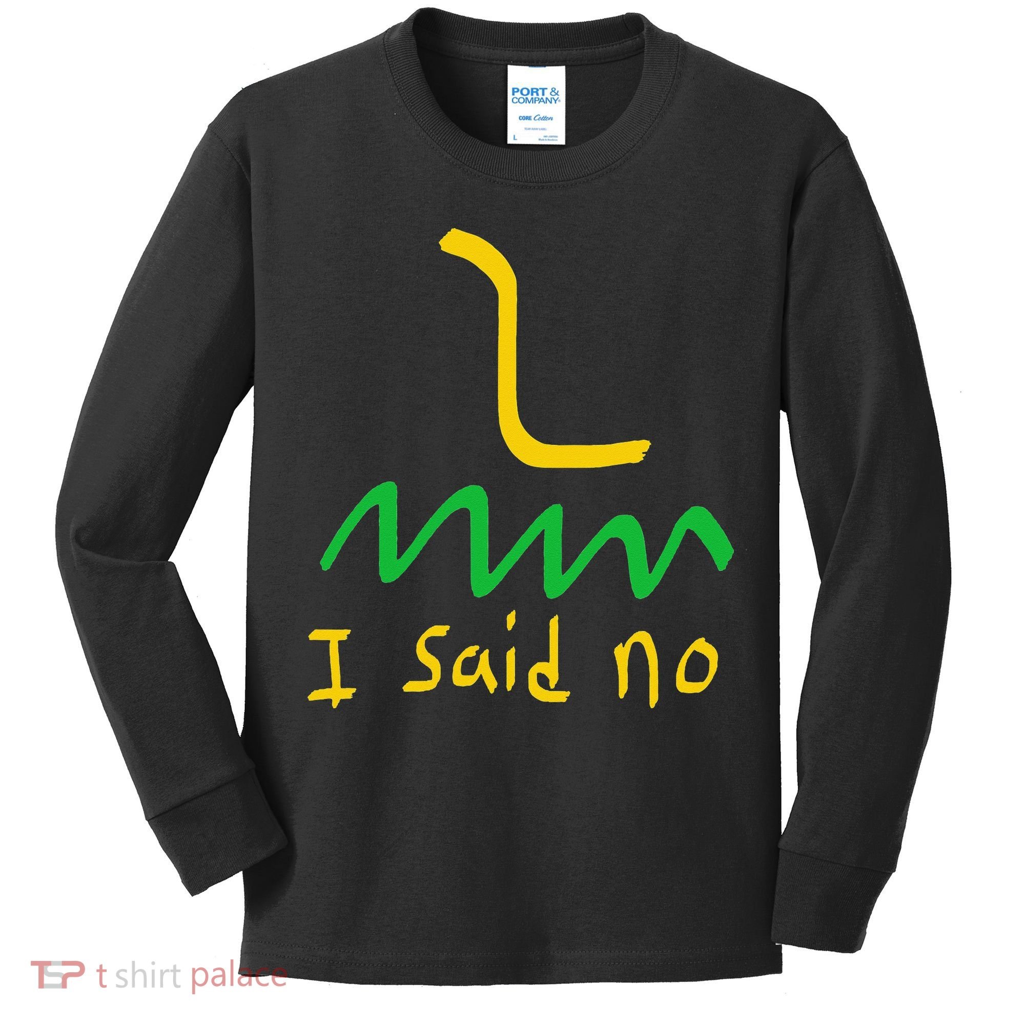 I Said No 1776 Conservative Libertarian Freedom Gadsden Flag Kids Long Sleeve Shirt