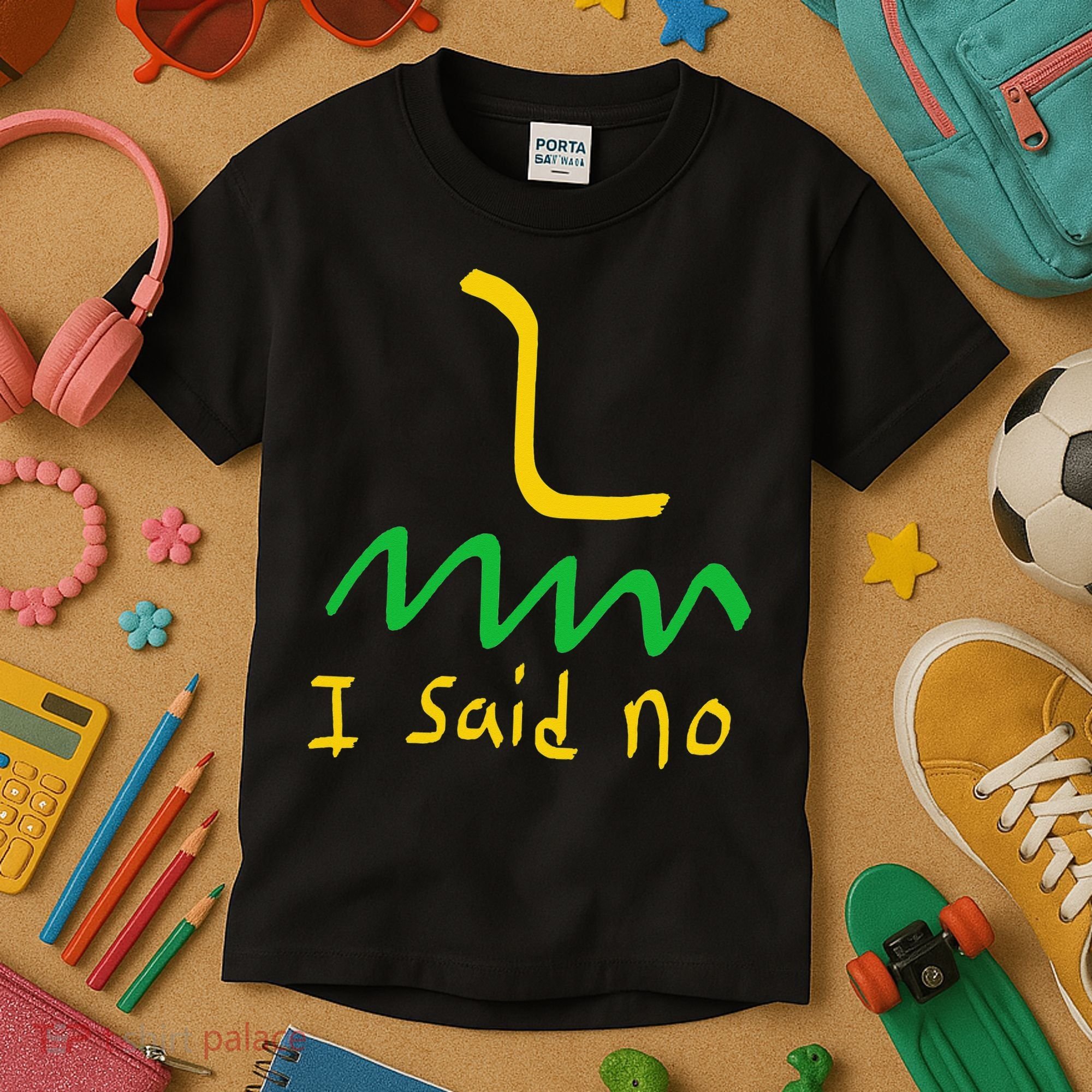 I Said No 1776 Conservative Libertarian Freedom Gadsden Flag Kids T-Shirt