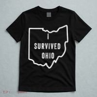 I Survived Ohio Meme Retro Shirt Funny I Survived Ohio T-Shirt thumb 5