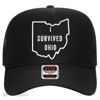 I Survived Ohio Meme Retro Shirt Funny I Survived Ohio Hat thumb 0