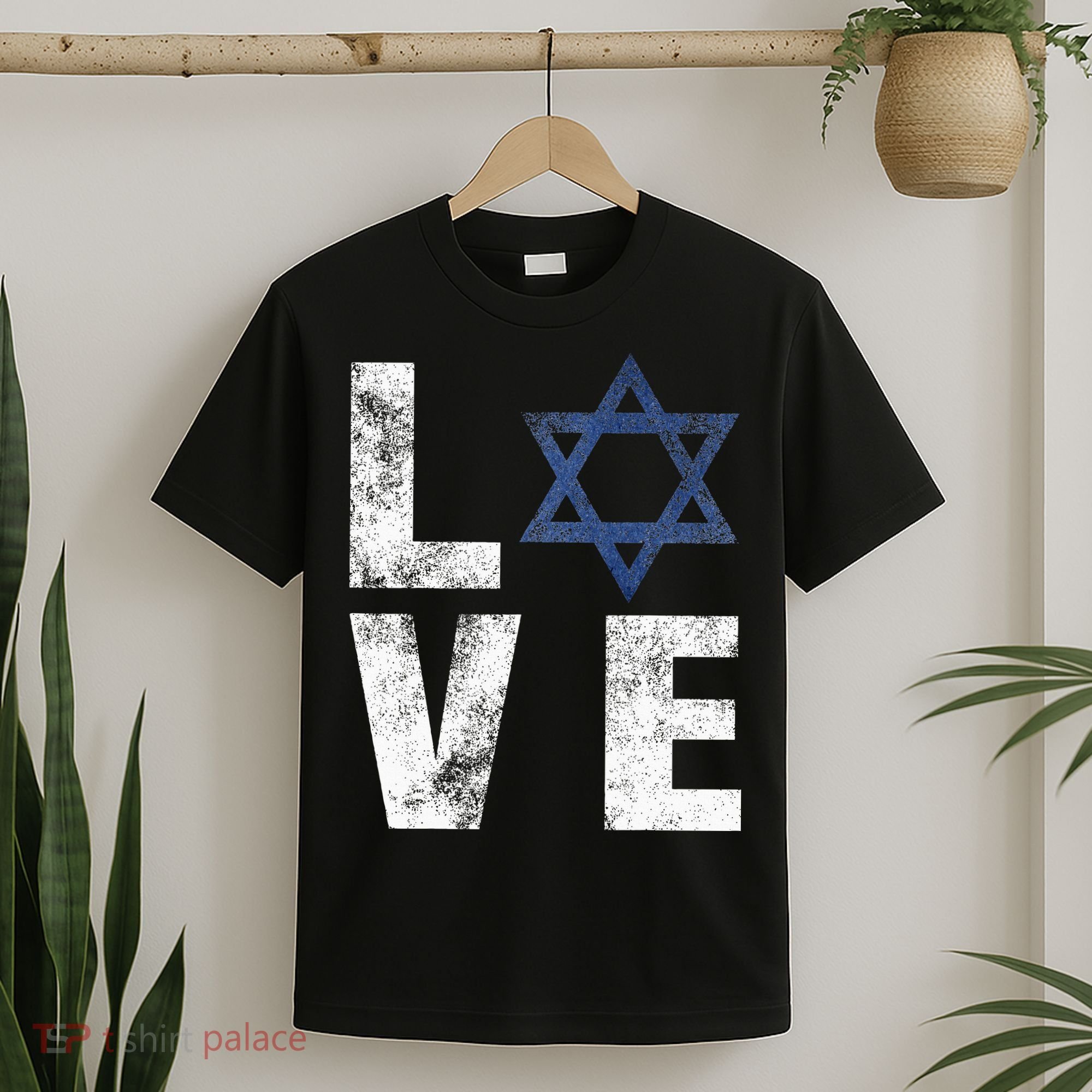 Israel Star of David Retro Jewish Gifts T-Shirt