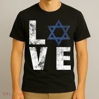 Israel Star of David Retro Jewish Gifts T-Shirt thumb 3