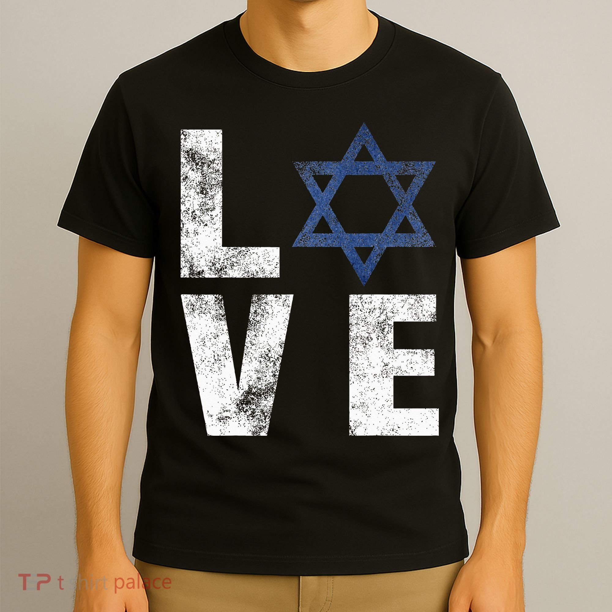 Israel Star of David Retro Jewish Gifts T-Shirt