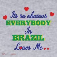 Its So Obvious Everybody In Brazil Loves Me New Women's Sweatshirt thumb 2