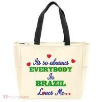 Its So Obvious Everybody In Brazil Loves Me New Tote Bag thumb 0