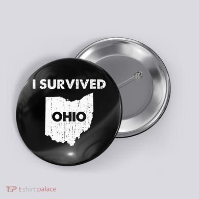 I Survived Ohio Button