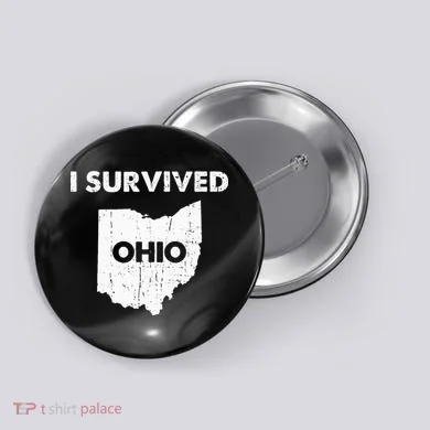 I Survived Ohio Button