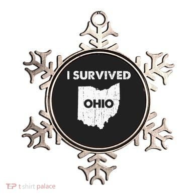 I Survived Ohio Ornament