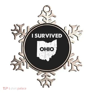 I Survived Ohio Ornament
